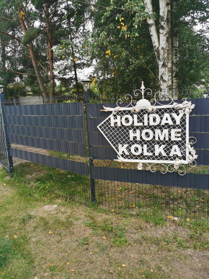 Holiday Home Kolka Kültér fotó